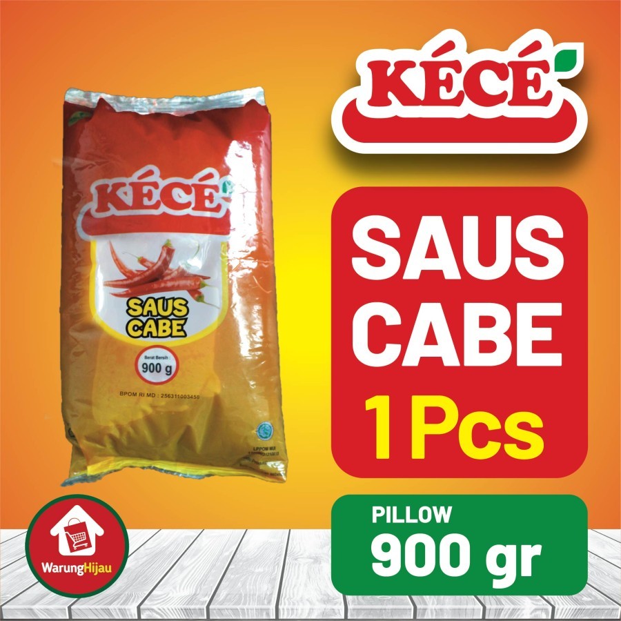 Saus Cabai KECE Pillow 900 gr