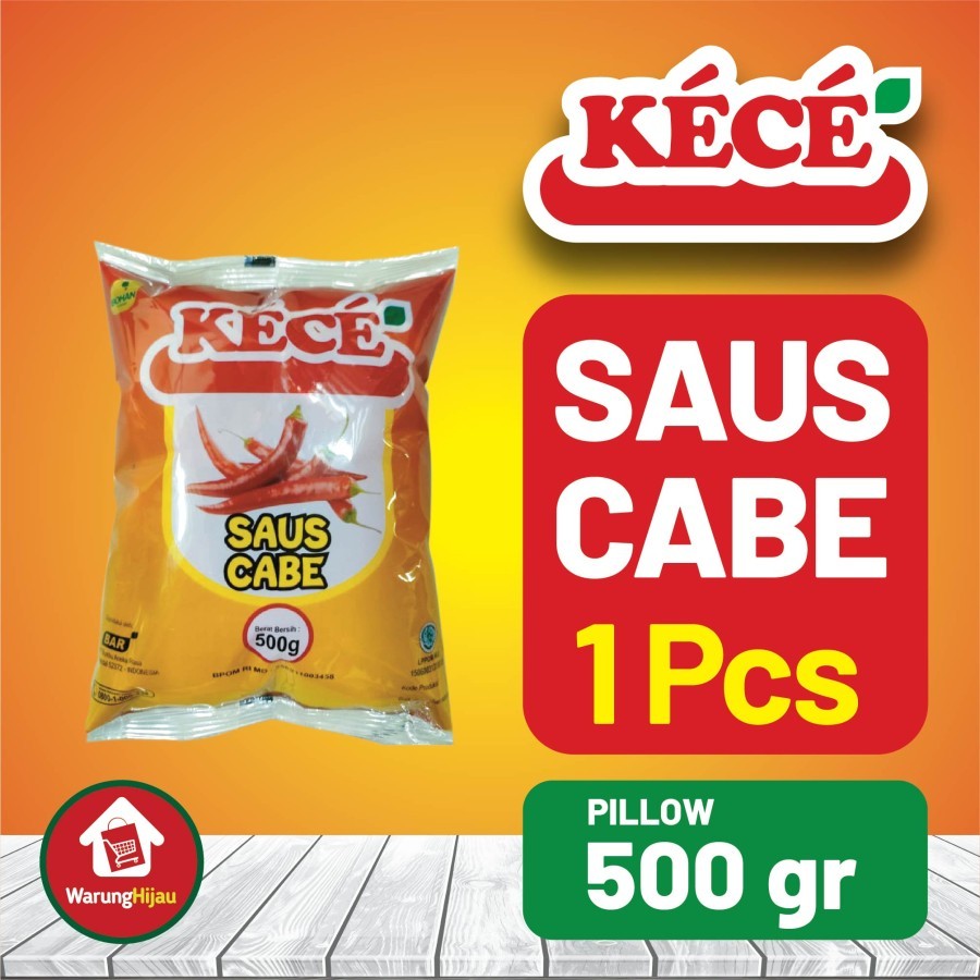 Saus Cabai KECE pillow 500 gr