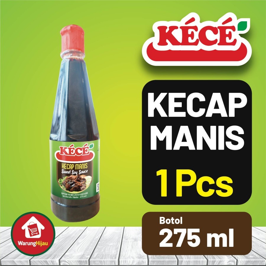 Kecap Manis KECE  kemasan botol 275 ml